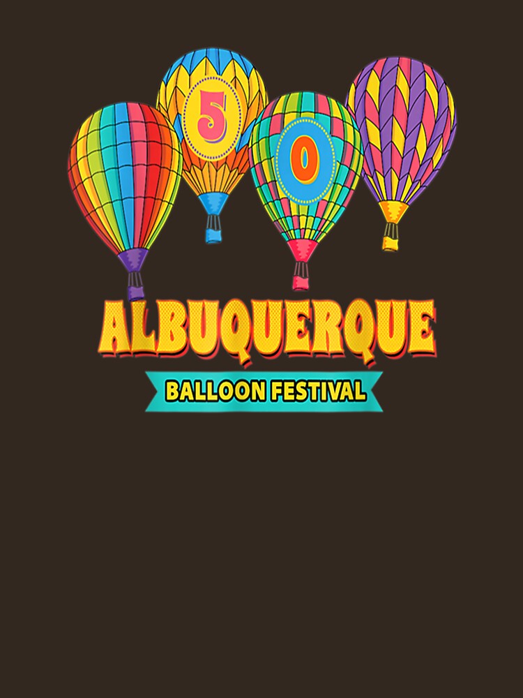 "Albuquerque Balloon Festival 50 Years New Mexico Fiesta 2022" Tshirt