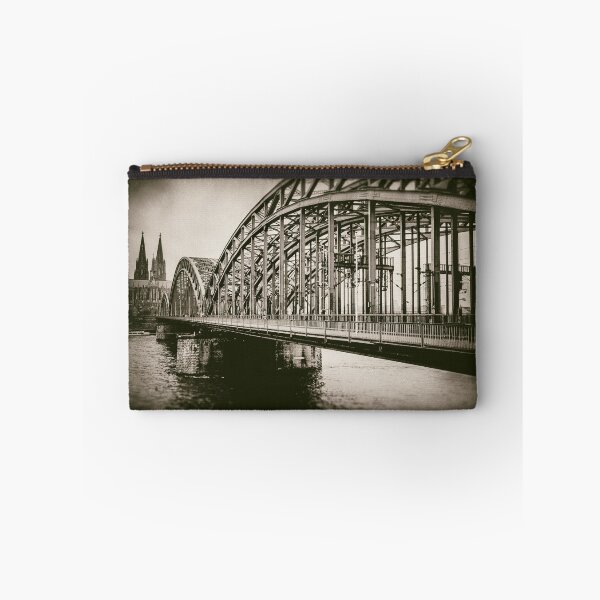 Item preview, Köln (Cologne) with Hohenzollern-bridge over the Rhine River, and Cologne Cathedral - Veleda Thorsson Photography designed and sold by VeledaThorsson.