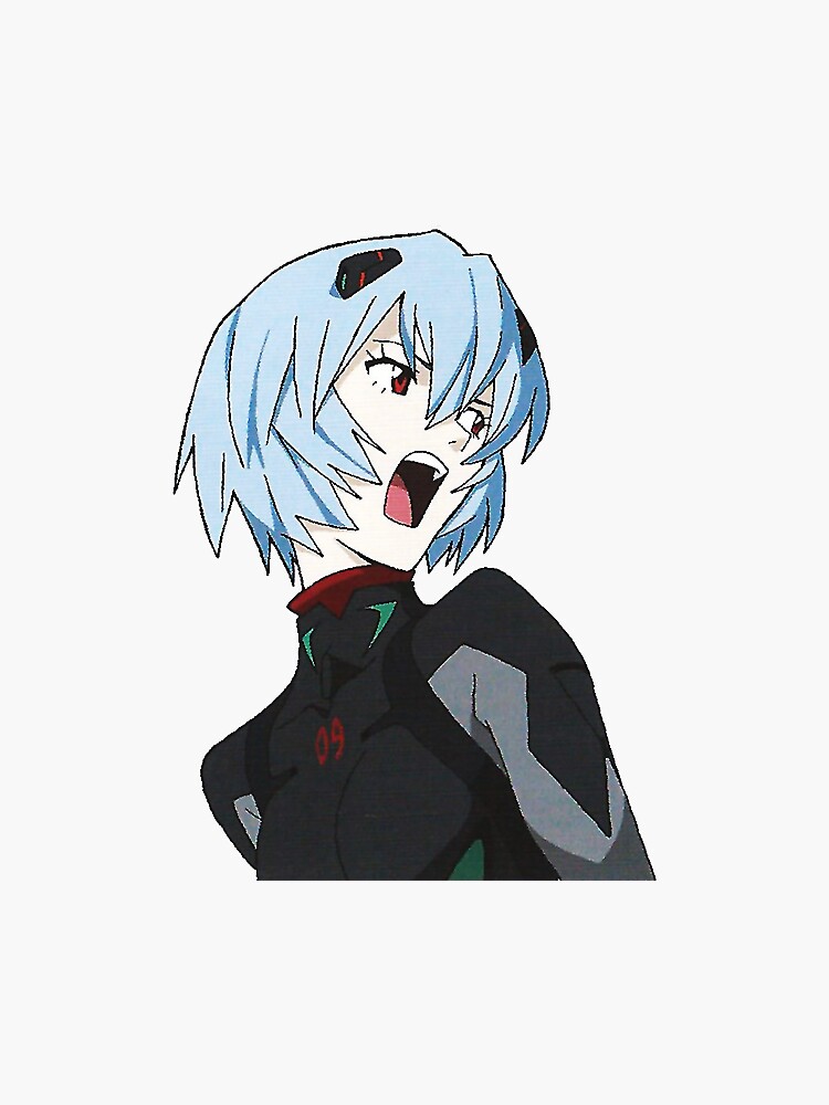 Ayanami Sticker For Sale By Paww Redbubble 3335