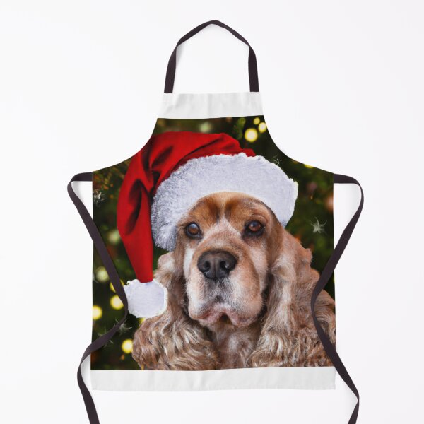 Item preview, Christmas Cocker Spaniel designed and sold by fatbanana.