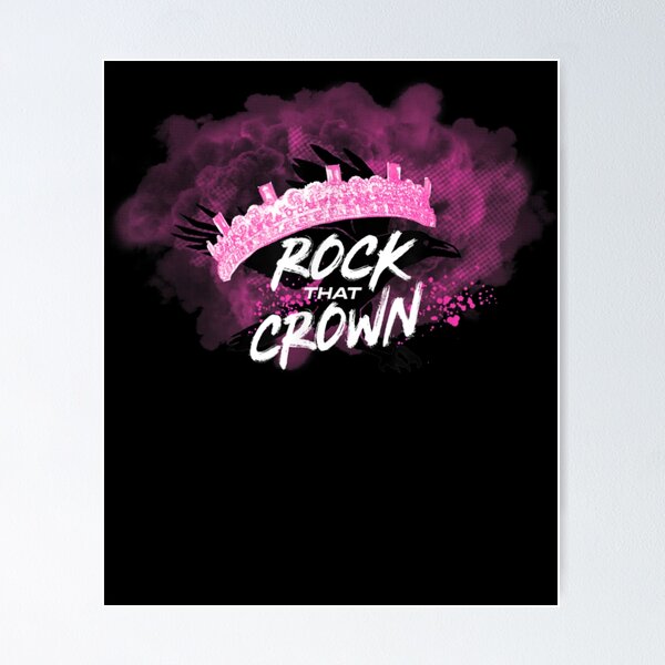 Vista previa del artículo con la obra «Descendientes 3 Audrey Rock That Crown», diseñado y vendido por MORGANSTUMP.
