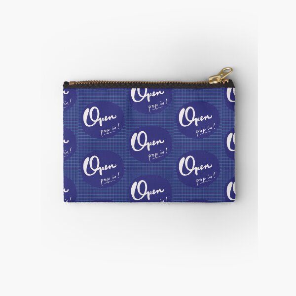 Item preview, Open pop in sign store sign blue designed and sold by Antique-Gifts.