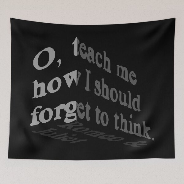 Item preview, Romeo and Juliet-Shakespeare-O, teach me how I should forget designed and sold by fivo.