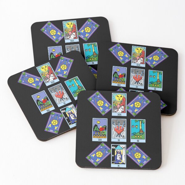 Item preview, Pixel Waite Tarot - Celtic Cross Spread 35 Design for T-shirts and accessories designed and sold by Pixel Waite.