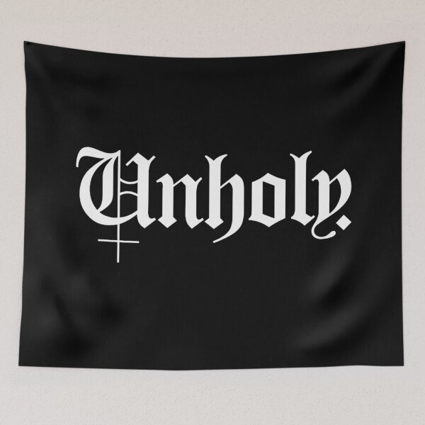 Item preview, unholy Poster designed and sold by ehutchinsd.