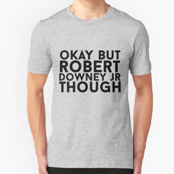 Robert Downey Jr. Slim Fit T-Shirt