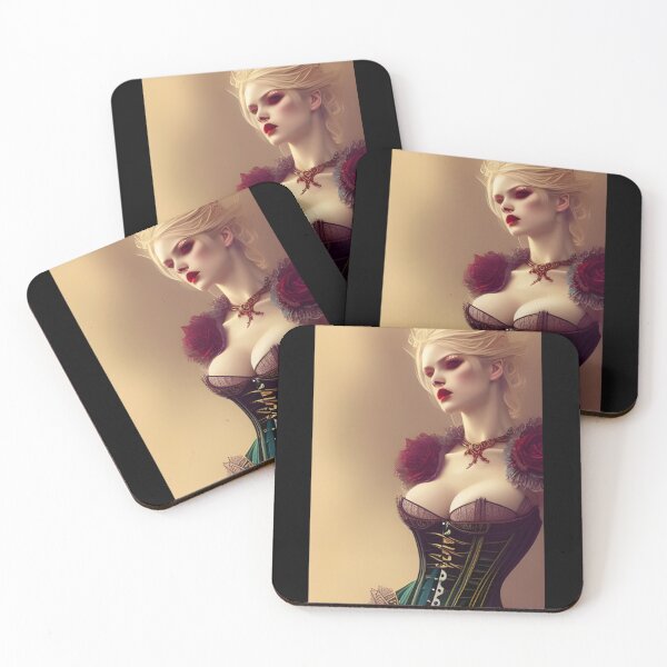 Item preview, Beautiful Blonde Vampire Lady Alluring Seductress Mesmerizing Artwork designed and sold by MORGANSTUMP.