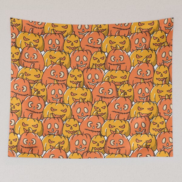 Item preview, Wallpaper with pumpkins designed and sold by JAG2B.