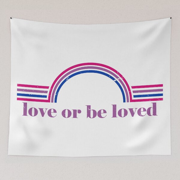 Item preview, Love or Be Loved - Bisexual designed and sold by Mermaid-Designs.