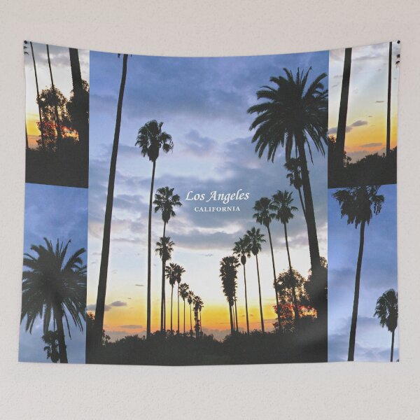 Item preview, Los Angeles Beautiful Palm-Lined Road in Park designed and sold by leemcnut.