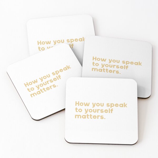 Item preview, How you speak to yourself matters. designed and sold by GMM Designs.