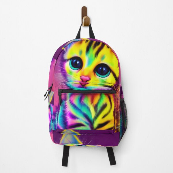 Item preview, Super colorful cute kitten designed and sold by Stanley de Wekker.