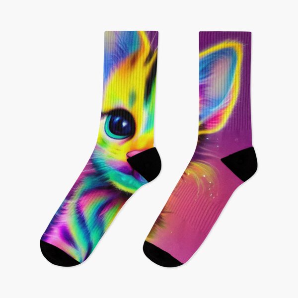 Item preview, Super colorful cute kitten designed and sold by Stanley de Wekker.