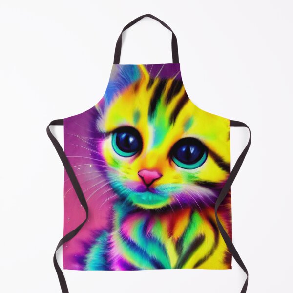 Item preview, Super colorful cute kitten designed and sold by Stanley de Wekker.