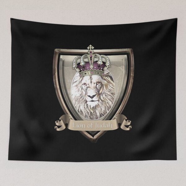 Item preview, Yahusha (Yeshua) - The Lion of Judah - Hebrew Christian T-shirt designed and sold by Narrow-Path.