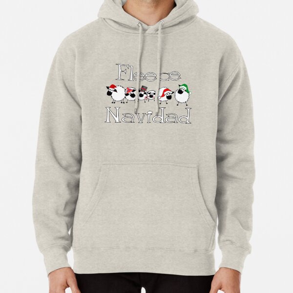 Fleece Navidad Funny Christmas Pullover Hoodie