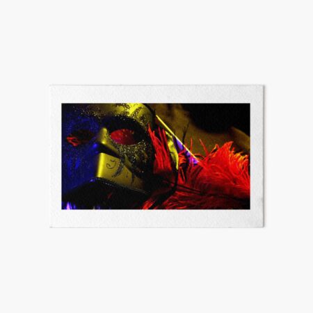 Masquerade Art Board Print