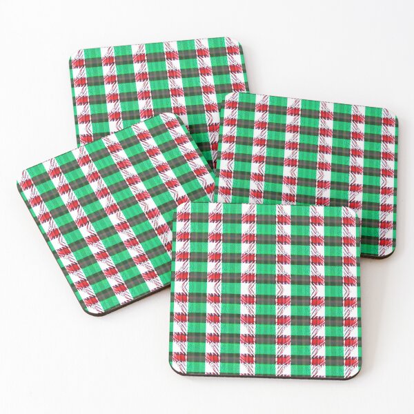 Item preview, Christmas colors plaid pattern designed and sold by Mirarima.