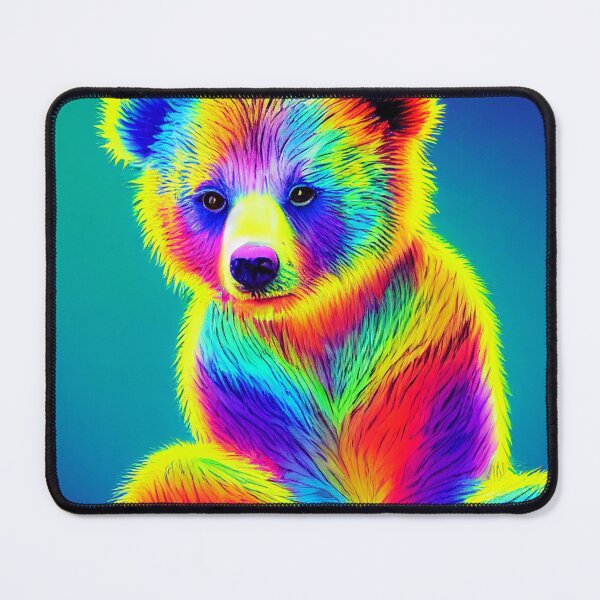 Item preview, Super colorful cute bear designed and sold by Stanley de Wekker.