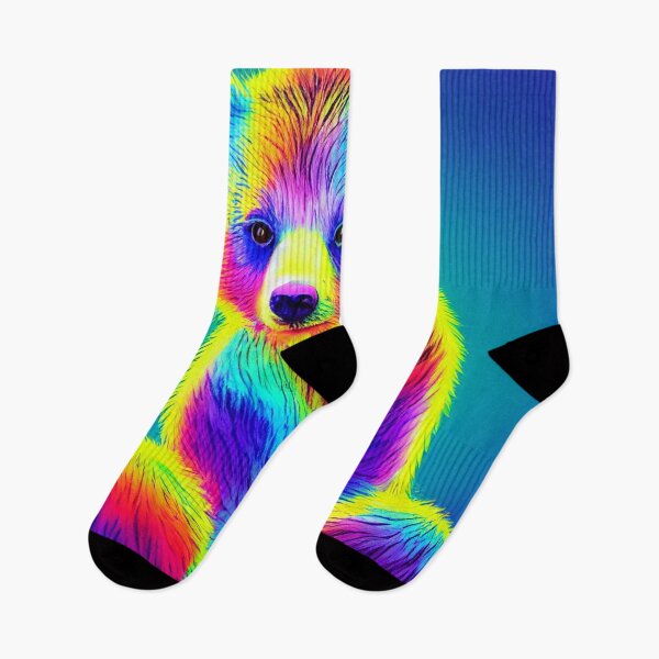 Item preview, Super colorful cute bear designed and sold by Stanley de Wekker.