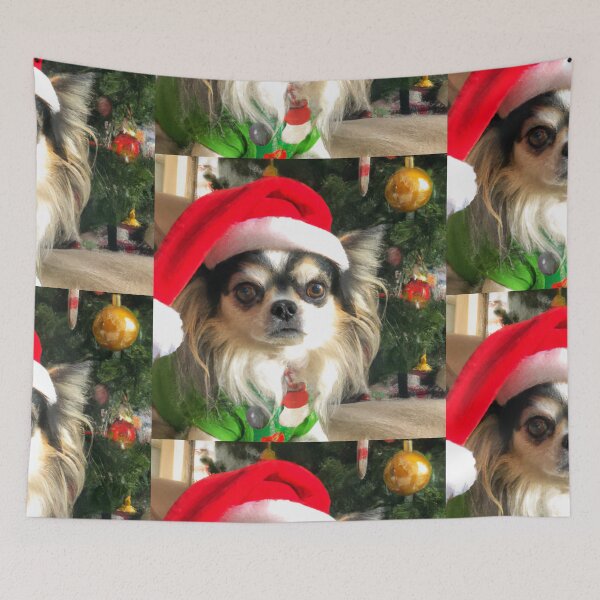 Item preview, Chihuahua Christmas designed and sold by fatbanana.