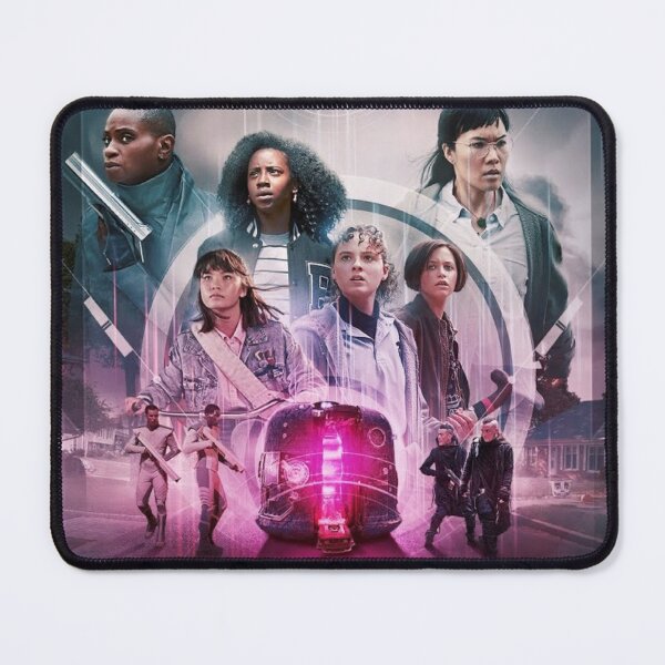 Item preview, Paper Girls - Erin Mac KJ Tiff - TV show poster no text designed and sold by izobellecruz.