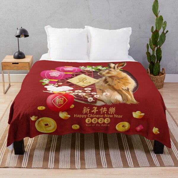 Item preview, Happy New Year Of The Rabbit 2023 designed and sold by taogiauco.