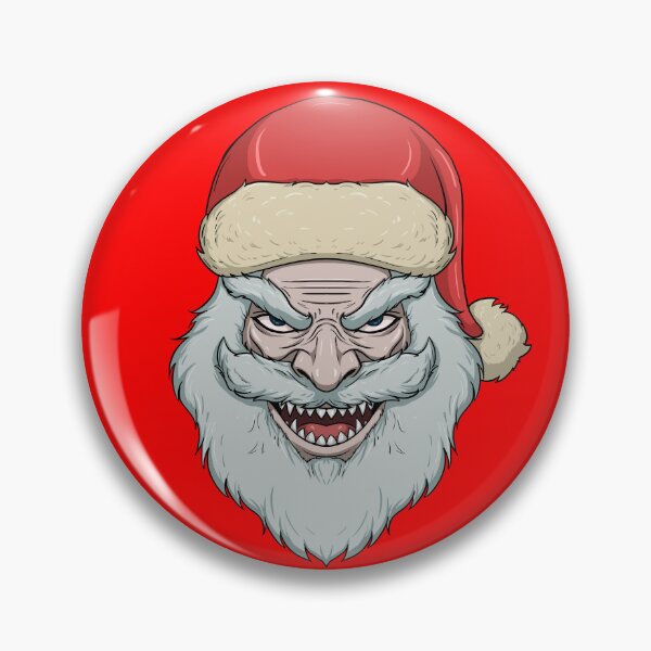 Artikelvorschau, Creepy Santa Smile Scary Christmas Santa Evil Smiling Santa Gear entworfen und verkauft von DynamicDesign.