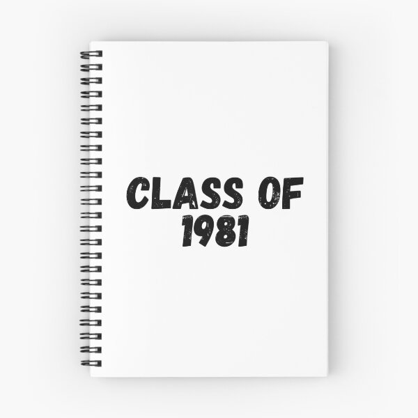 Item preview, class of 1981 designed and sold by school-year.