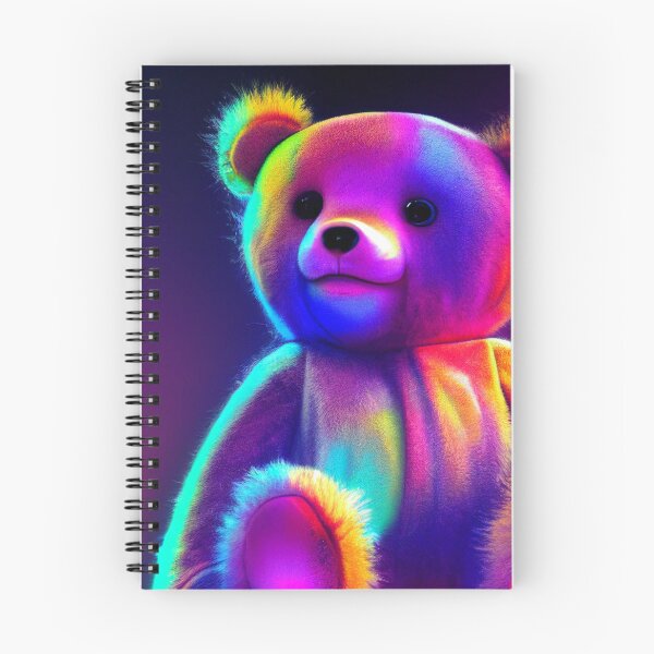 Item preview, Super colorful cute teddy bear designed and sold by Stanley de Wekker.