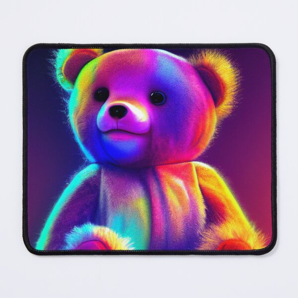 Item preview, Super colorful cute teddy bear designed and sold by Stanley de Wekker.