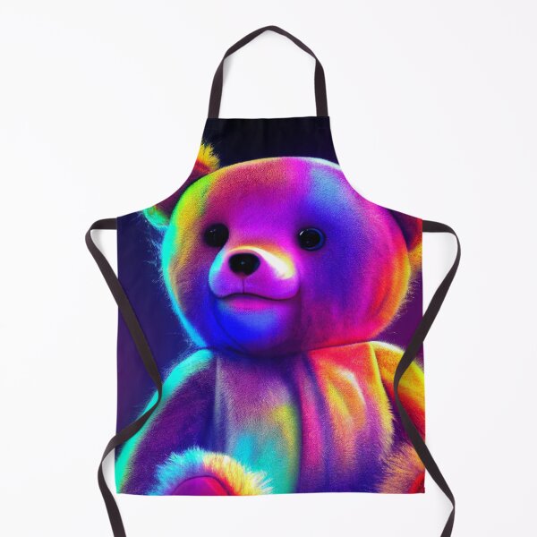 Item preview, Super colorful cute teddy bear designed and sold by Stanley de Wekker.