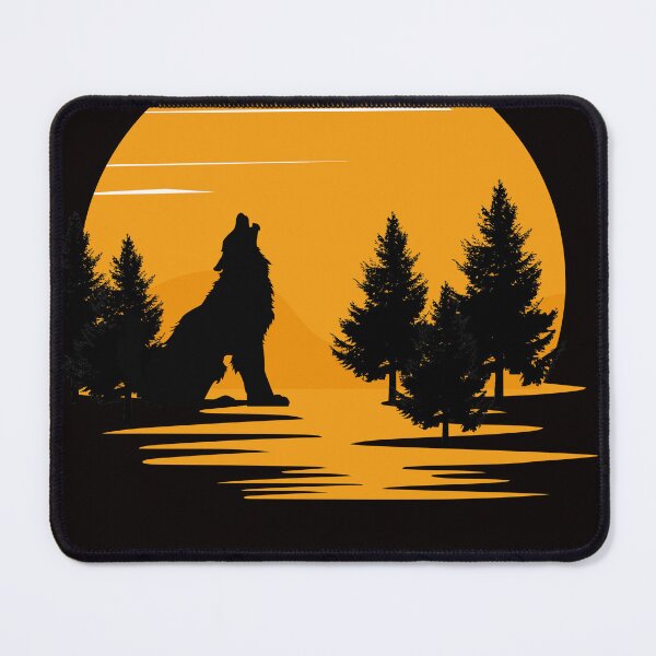 Item preview, Sunset & a Wolf | Werewolf by night - Teen Wolf designed and sold by Badowolf.