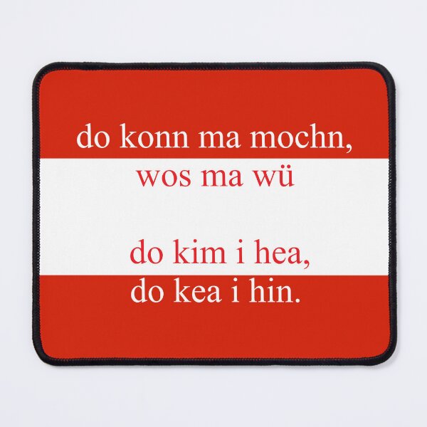 Item preview, I am from Austria (Lyrics from Wolfgang Ambros)  designed and sold by AustrianBarbie.
