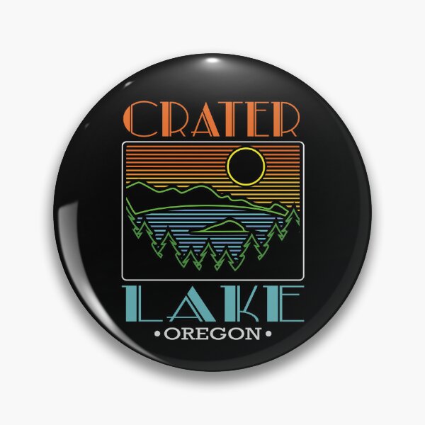 Item preview, Crater Lake Oregon National Park Est. 1902 Retro Crater Lake Gear designed and sold by DynamicDesign.