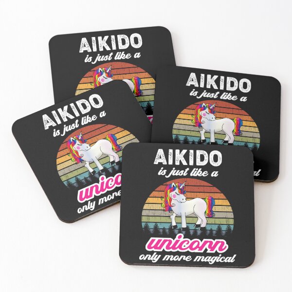 Item preview, Life is Like A Unicorn, Only More Magical! Funny Design for an aikidoka and Aikido lovers! designed and sold by TheKarateStore.