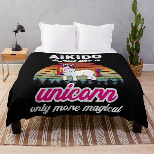Item preview, Life is Like A Unicorn, Only More Magical! Funny Design for an aikidoka and Aikido lovers! designed and sold by TheKarateStore.