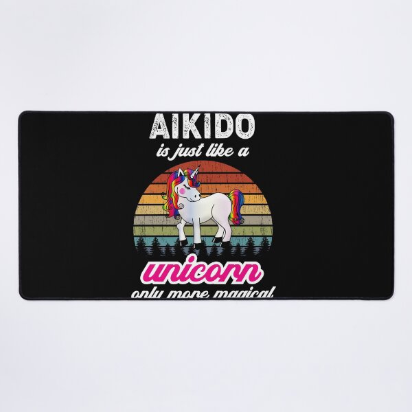 Item preview, Life is Like A Unicorn, Only More Magical! Funny Design for an aikidoka and Aikido lovers! designed and sold by TheKarateStore.