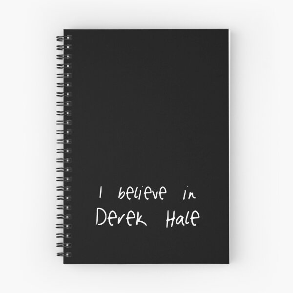Artikelvorschau, Ich glaube an Derek Hale (weiß) entworfen und verkauft von romanoffs.