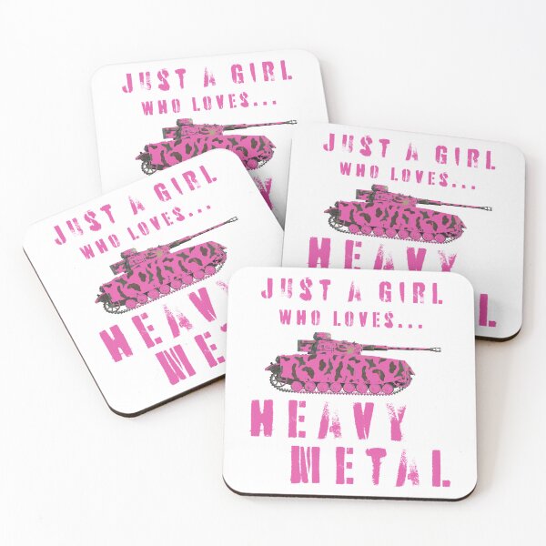 Item preview, Girls Love Heavy Metal! designed and sold by totalrando.