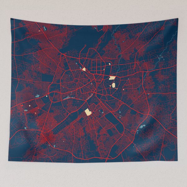Item preview, Kano City Map of Nigeria - Hope designed and sold by deMAP.