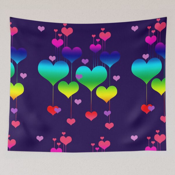 Item preview, Rainbow Hearts  designed and sold by Greenbaby.