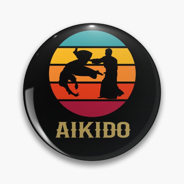 Item preview, Aikido Vintage Sunset! Funny Design for an aikidoka and Aikido lovers! designed and sold by TheKarateStore.