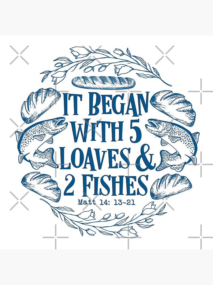 Five Loaves & Two Fishes {Postcard} Five Loaves & Two Fishes {Postcard}