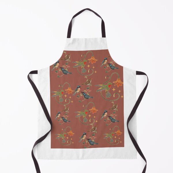 Item preview, Rustic colour birds pattern designed and sold by Daisy Carnival.