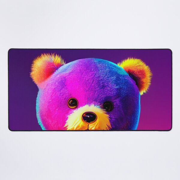 Item preview, Super colorful teddy bear designed and sold by Stanley de Wekker.