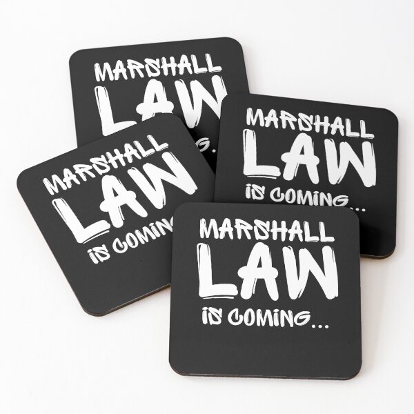 Item preview, Marshall Law is Coming... designed and sold by mkzmerch.