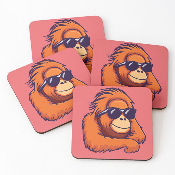 Item preview, Cool Orangutan designed and sold by Digital Daydreams.