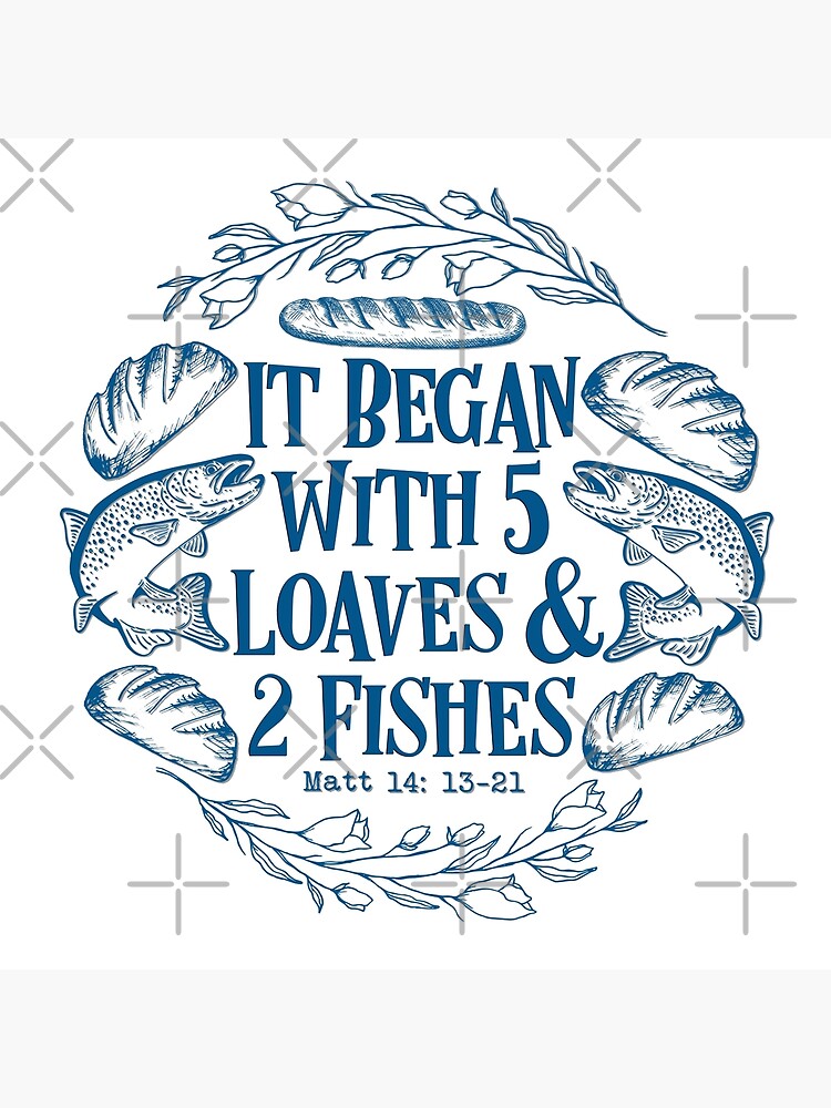 Five Loaves & Two Fishes {Postcard} Five Loaves & Two Fishes {Postcard}