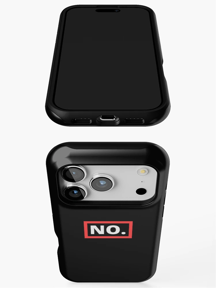Thumbnail 3 of 4, iPhone Case, NO. designed and sold by cheeryscript.